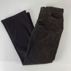Talbots Brown Corduroy 4P Pants